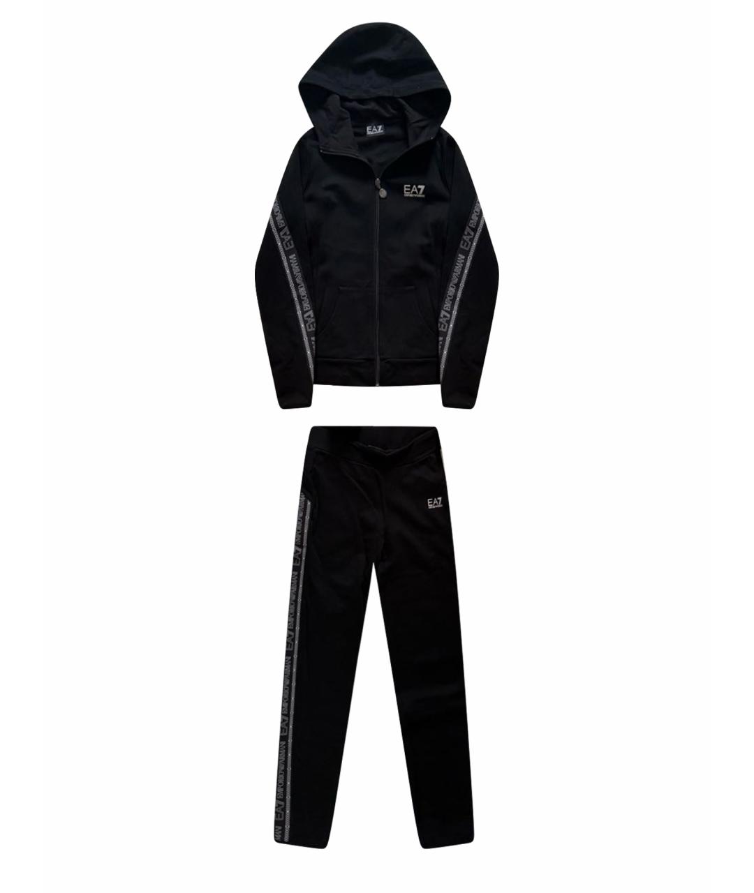 EMPORIO ARMANI Черный спортивные костюмы, фото 1