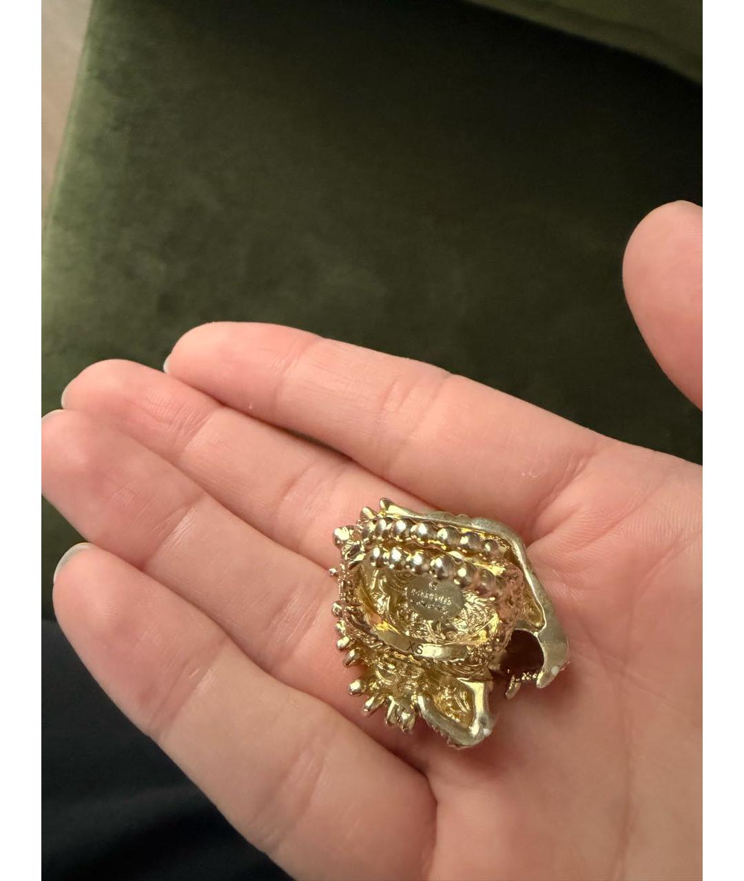 GUCCI Золотое позолоченное кольцо, фото 3