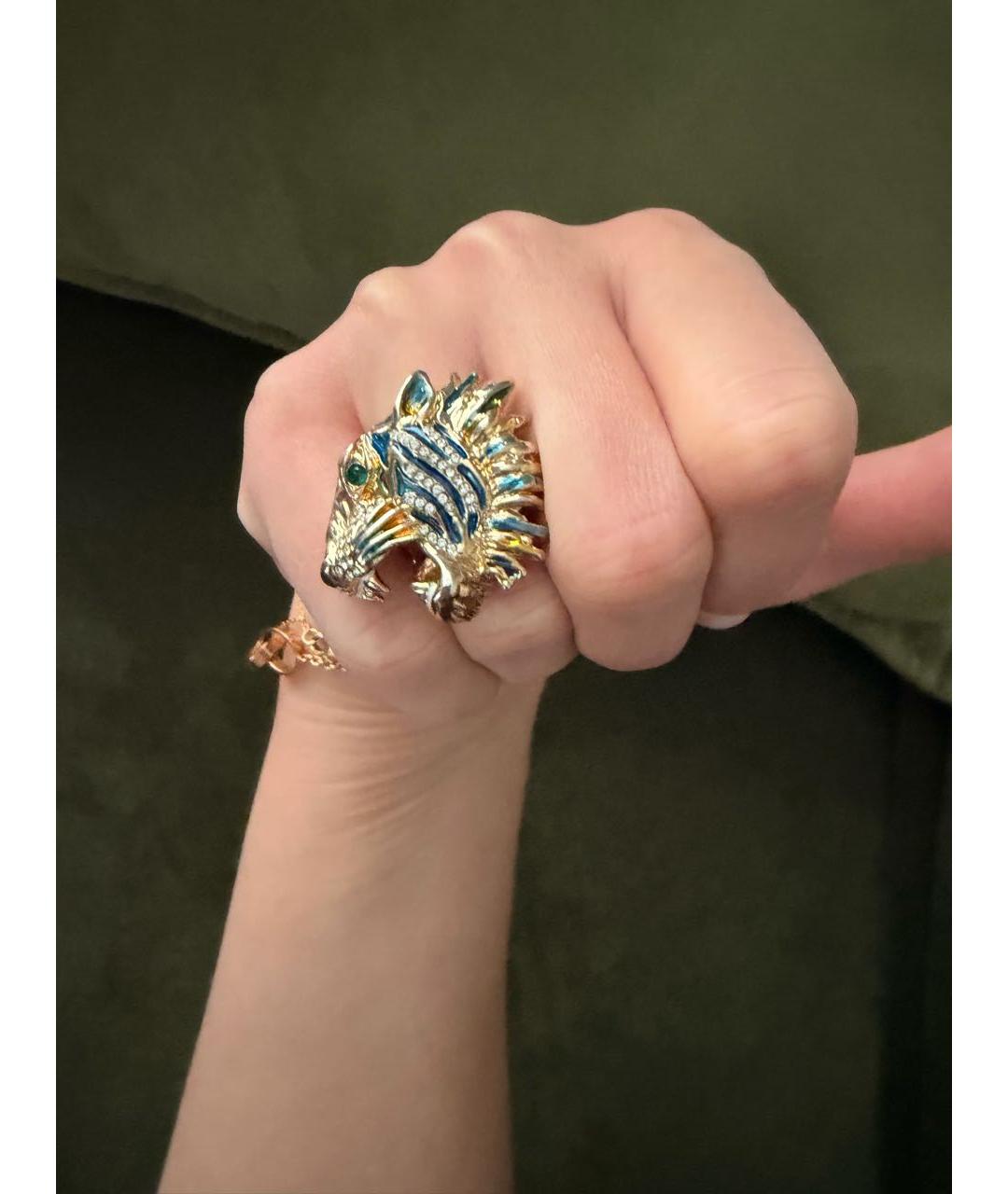 GUCCI Золотое позолоченное кольцо, фото 4