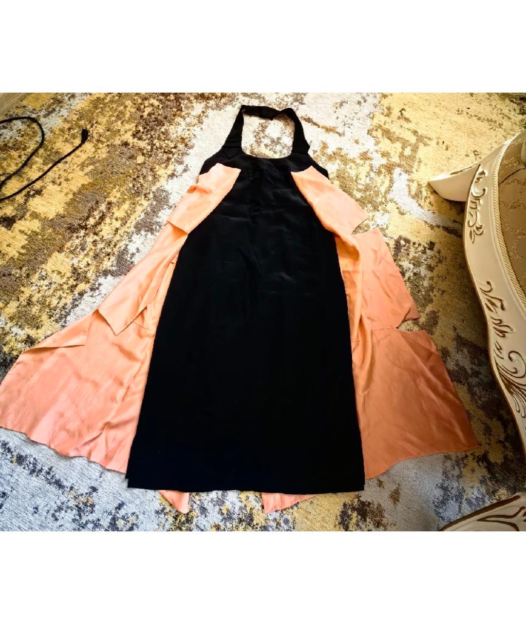 FENDI Мульти шелковое коктейльное платье, фото 7