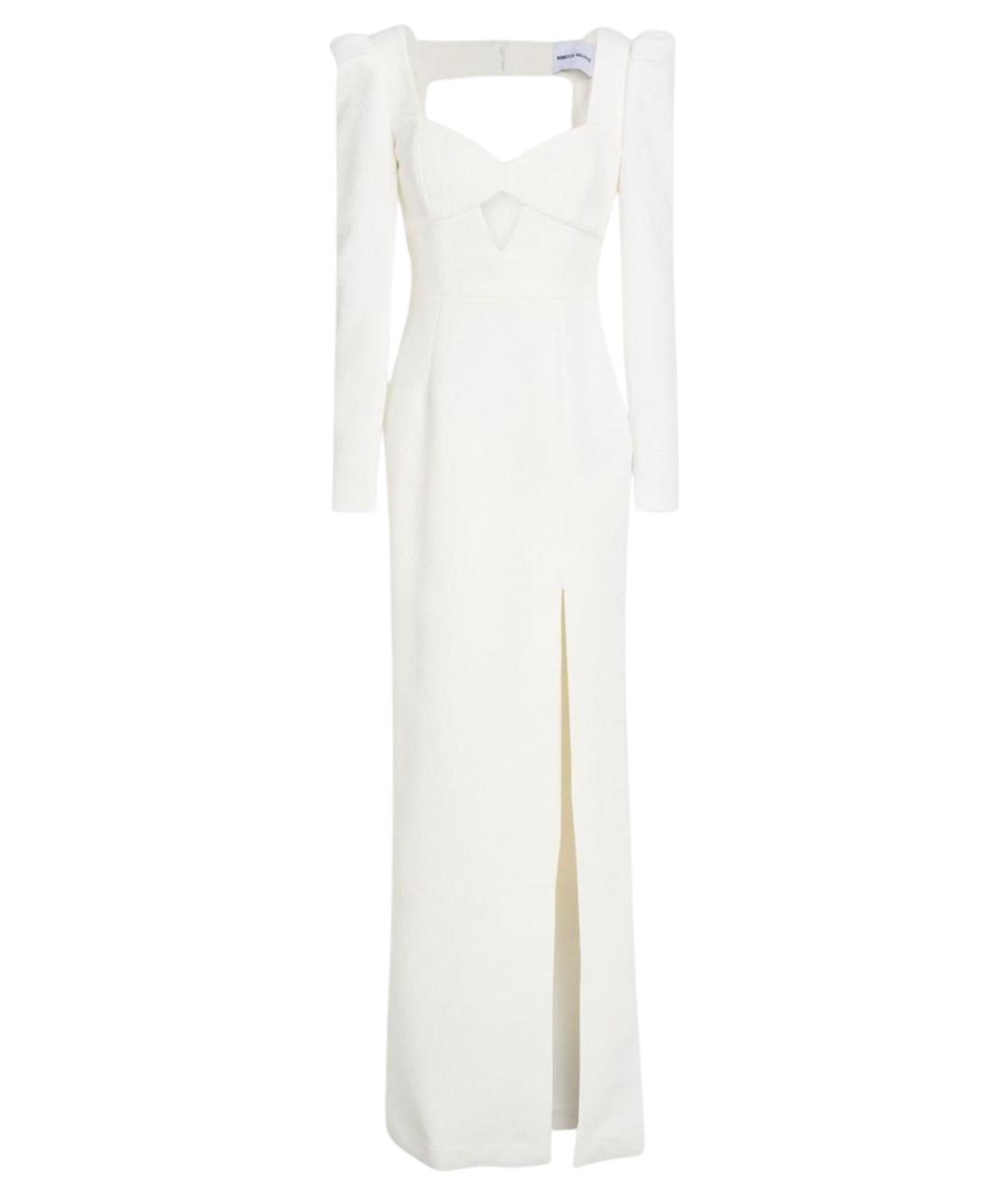 REBECCA VALLANCE Белое полиэстеровое вечернее платье, фото 1