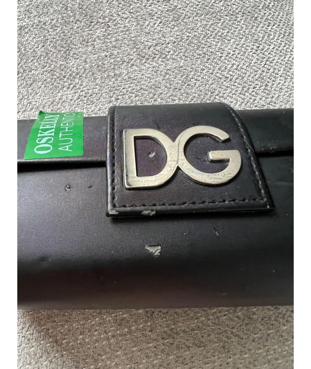 DOLCE&GABBANA Черные металлические солнцезащитные очки, фото 6