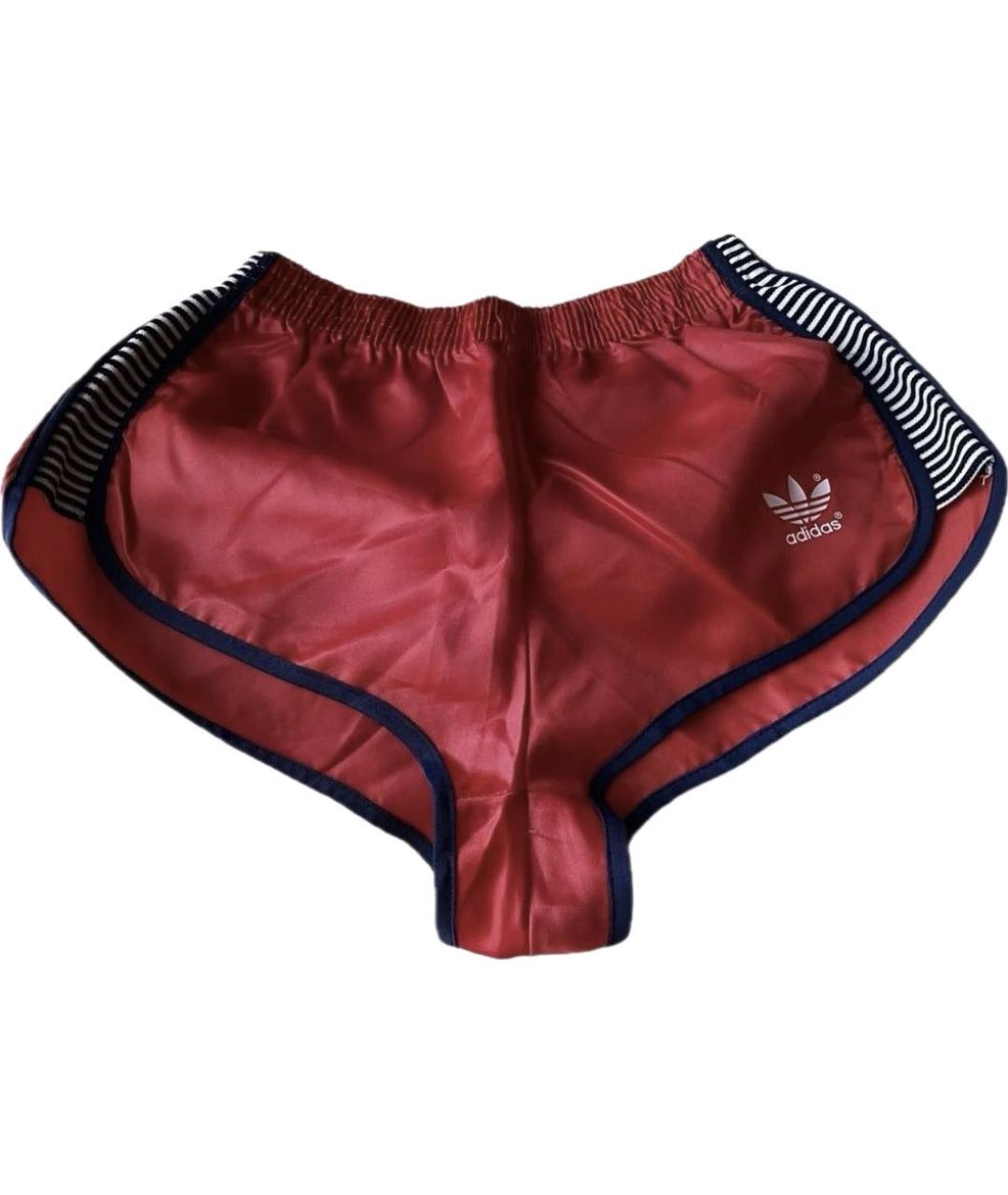 ADIDAS X RAF SIMONS Красные полиамидовые шорты, фото 2