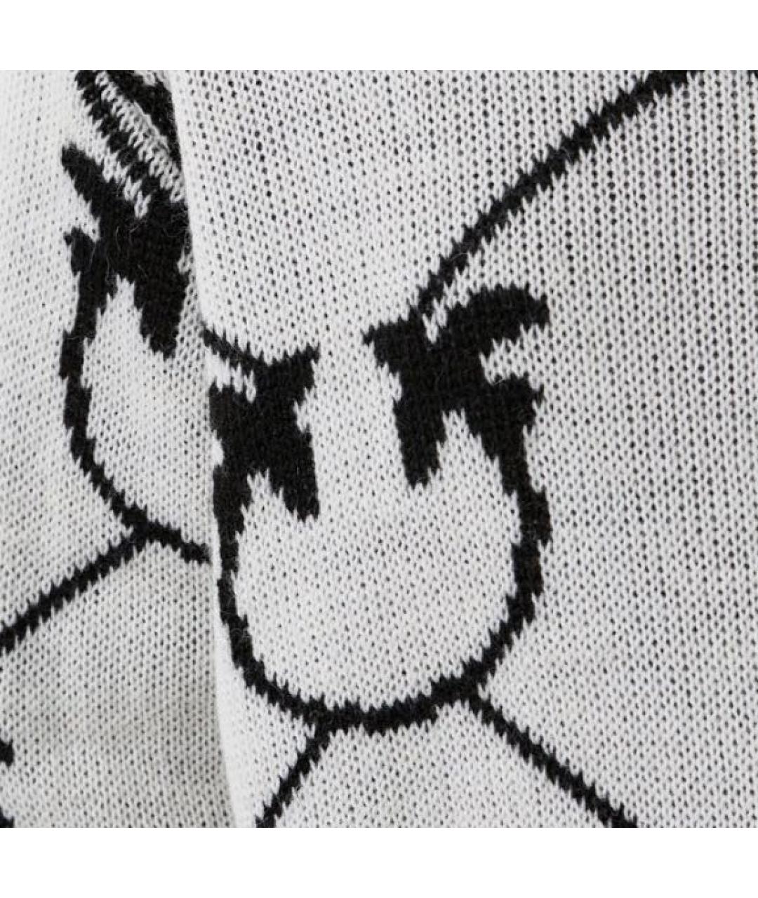 PINKO Белый шерстяной джемпер / свитер, фото 4