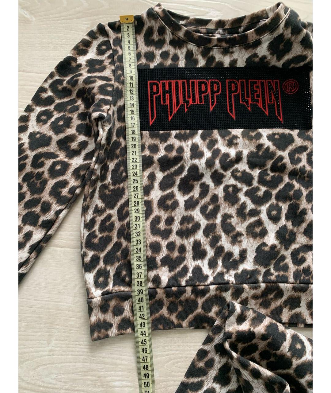 PHILIPP PLEIN Коричневый хлопковый комплект, фото 5