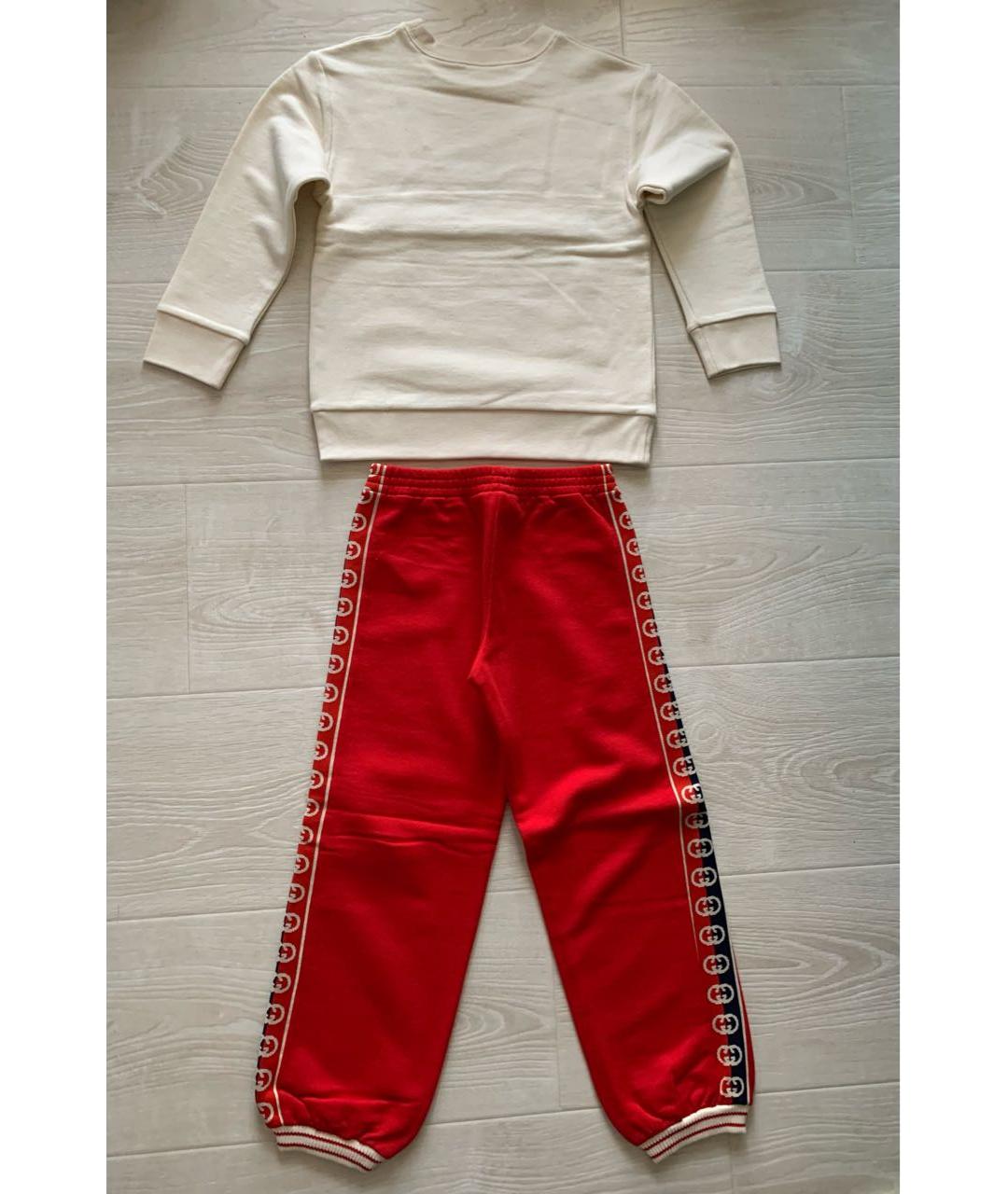 GUCCI Бежевый хлопковый комплект, фото 2