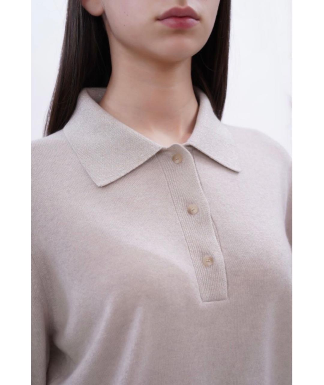 FABIANA FILIPPI Бежевый шерстяной костюм с юбками, фото 5