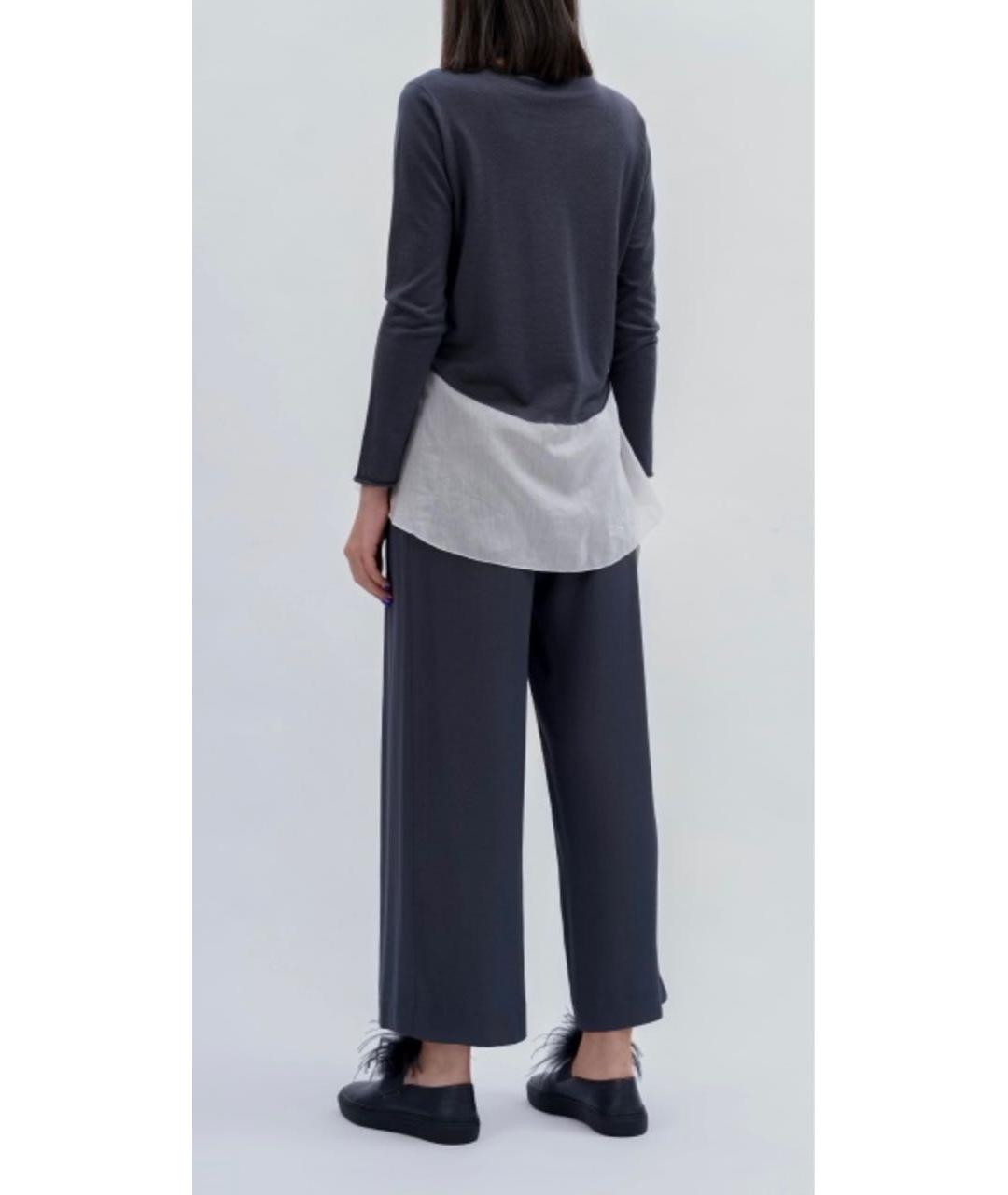 FABIANA FILIPPI Серый шерстяной джемпер / свитер, фото 3