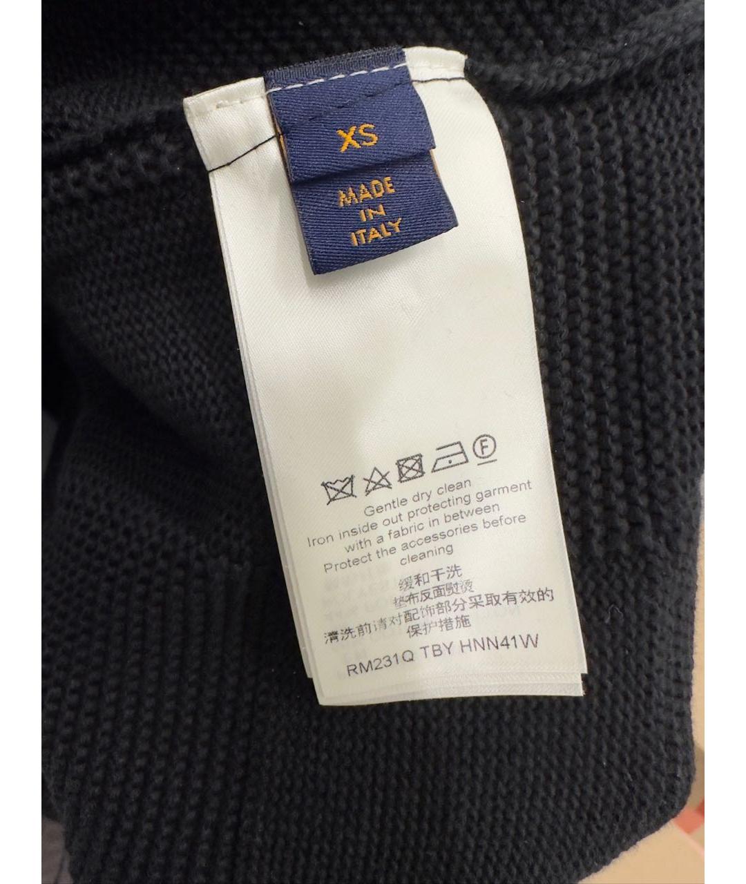 LOUIS VUITTON Темно-синий джемпер / свитер, фото 4