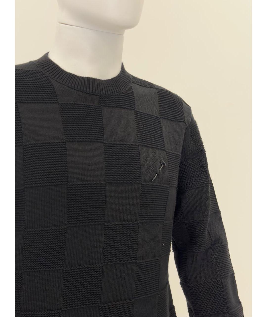 LOUIS VUITTON Темно-синий джемпер / свитер, фото 3