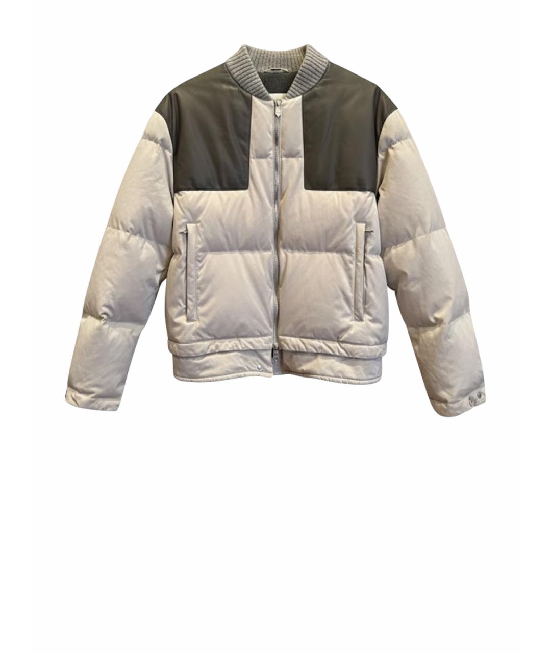 HERMES Серая полиэстеровая куртка, фото 9