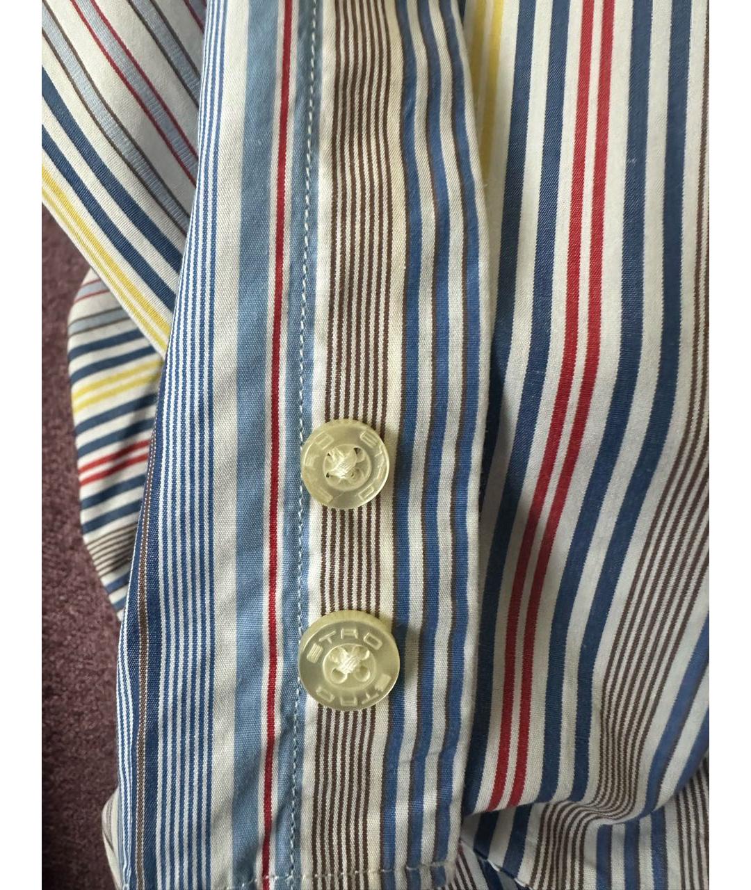 ETRO Мульти хлопковая классическая рубашка, фото 4
