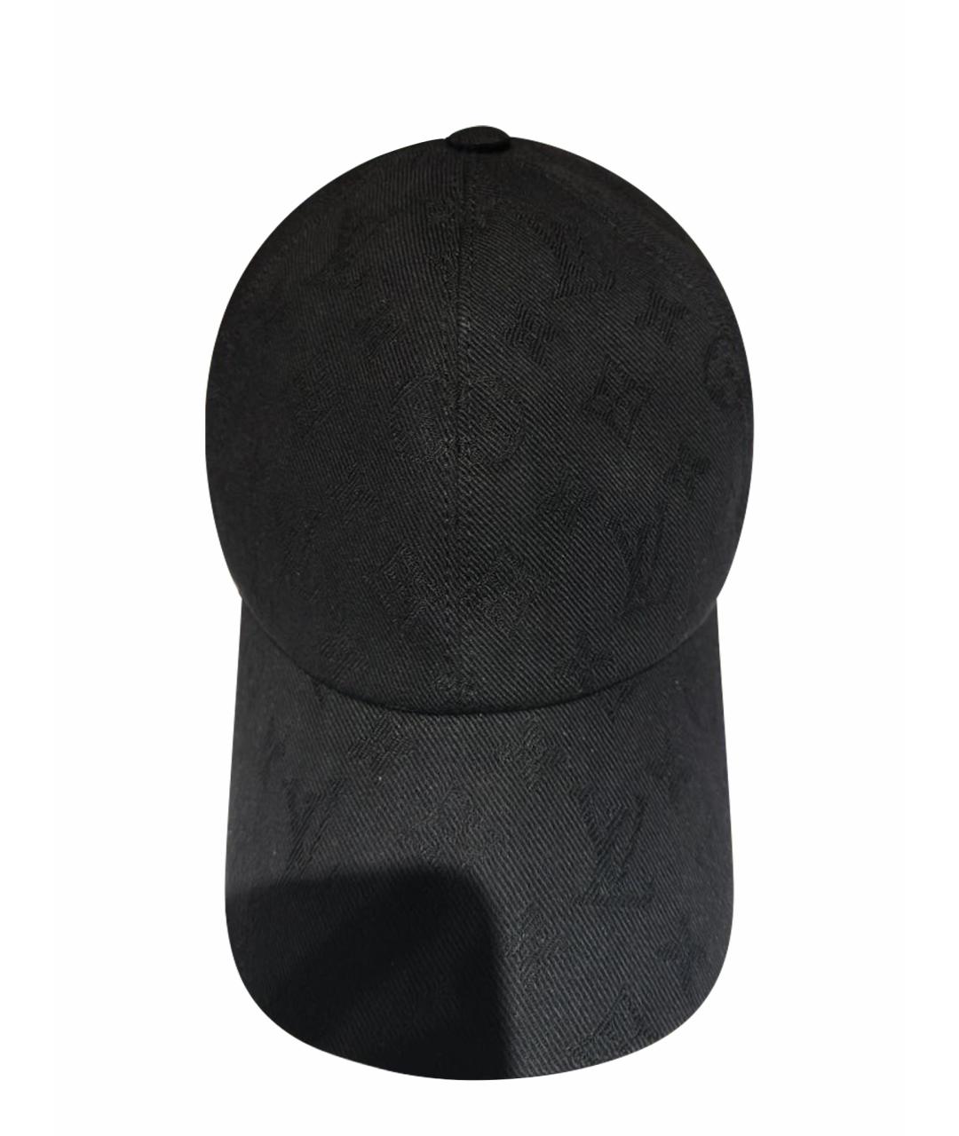 LOUIS VUITTON Черная кепка/бейсболка, фото 1