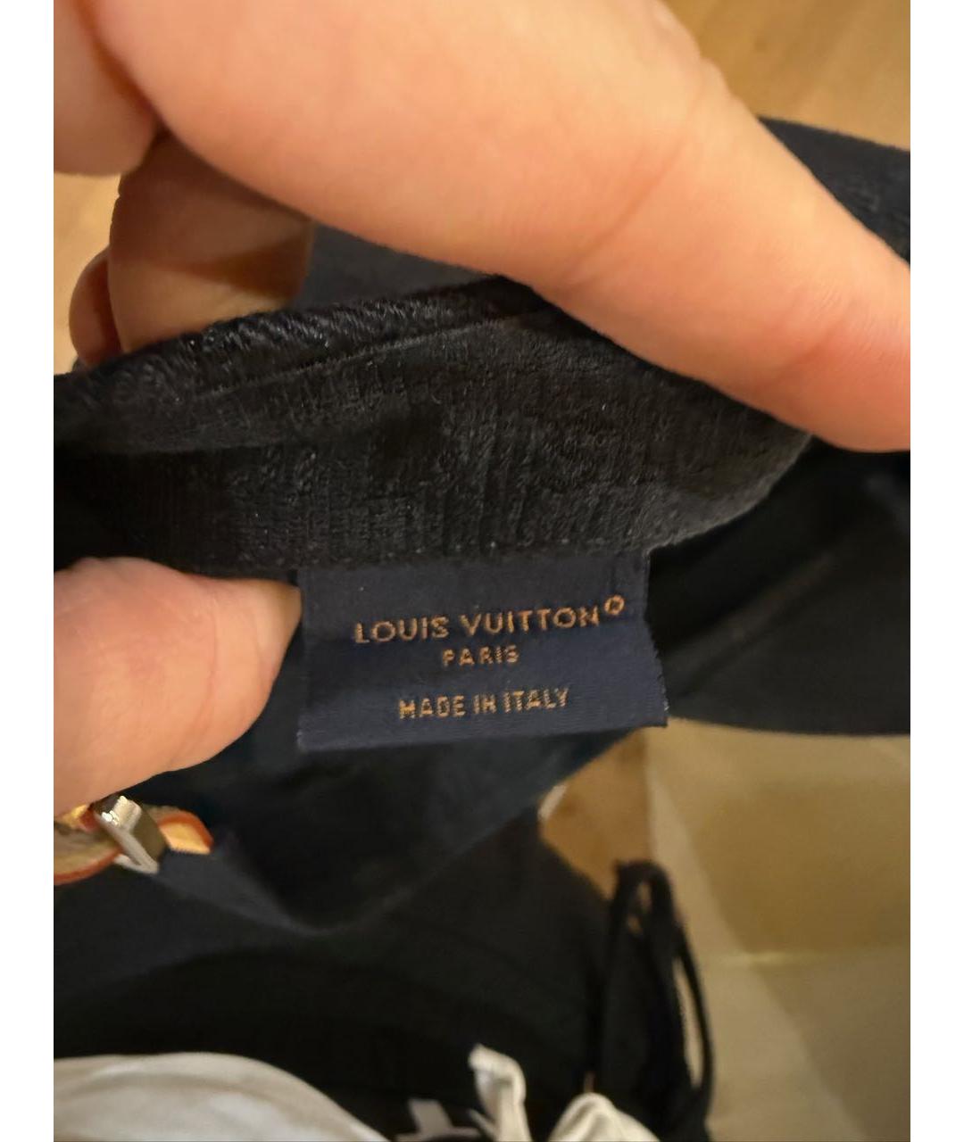 LOUIS VUITTON Черная кепка/бейсболка, фото 3