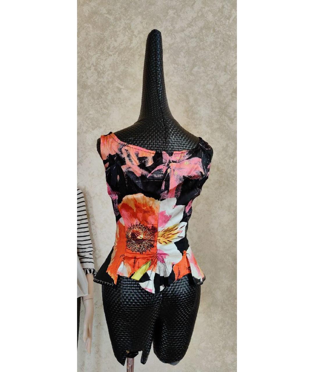 ROBERTO CAVALLI Мульти хлопковый корсет, фото 2