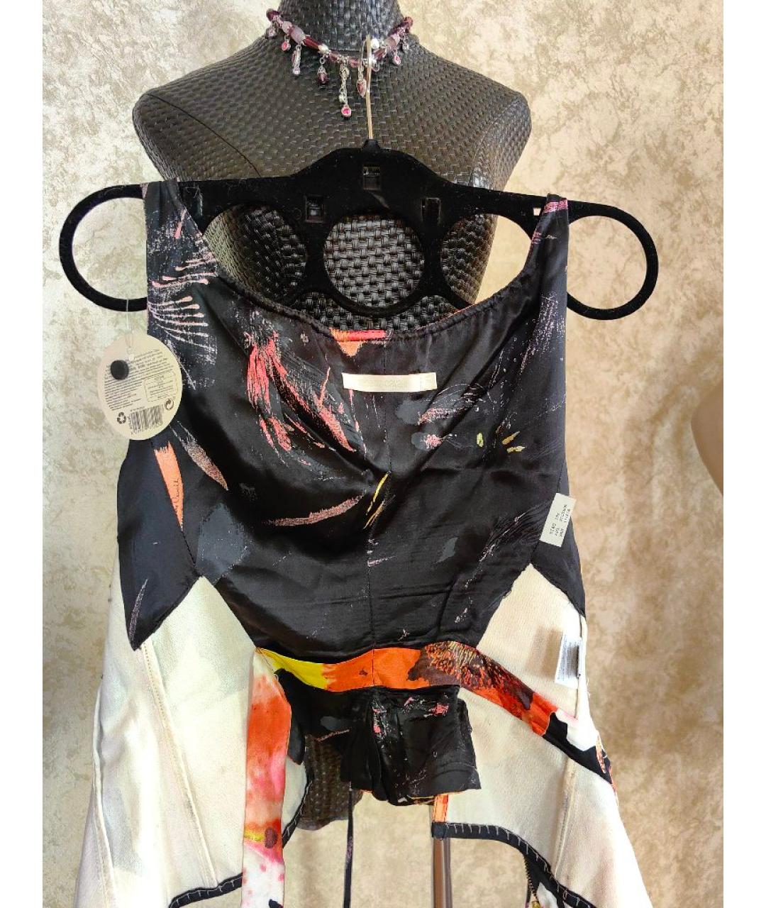 ROBERTO CAVALLI Мульти хлопковый корсет, фото 9