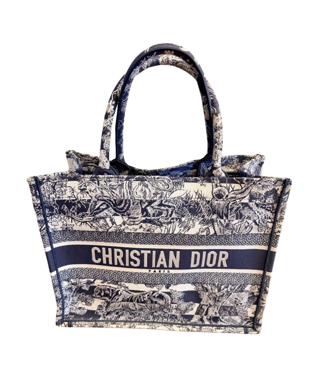 CHRISTIAN DIOR Мульти жаккардовая сумка тоут, фото 1