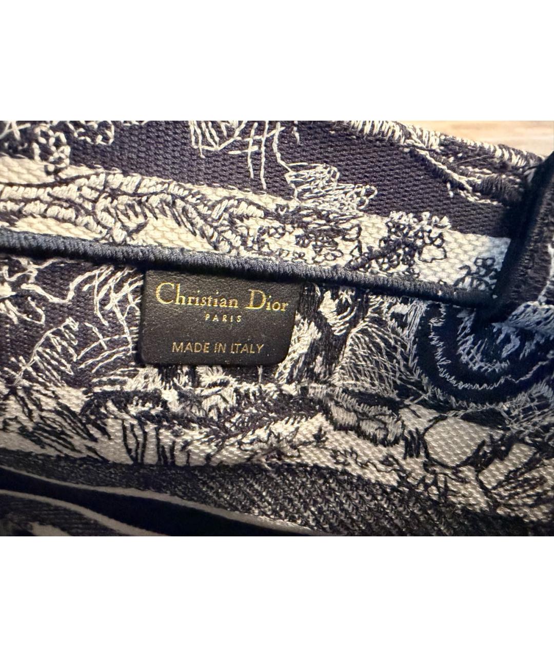 CHRISTIAN DIOR Мульти жаккардовая сумка тоут, фото 4