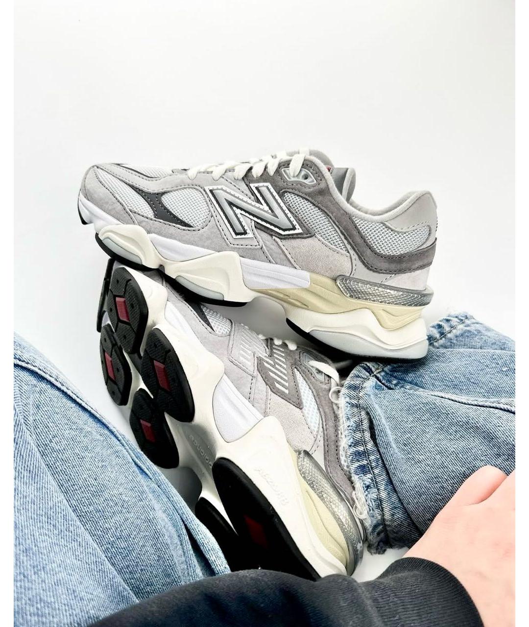 NEW BALANCE Серые текстильные кроссовки, фото 2