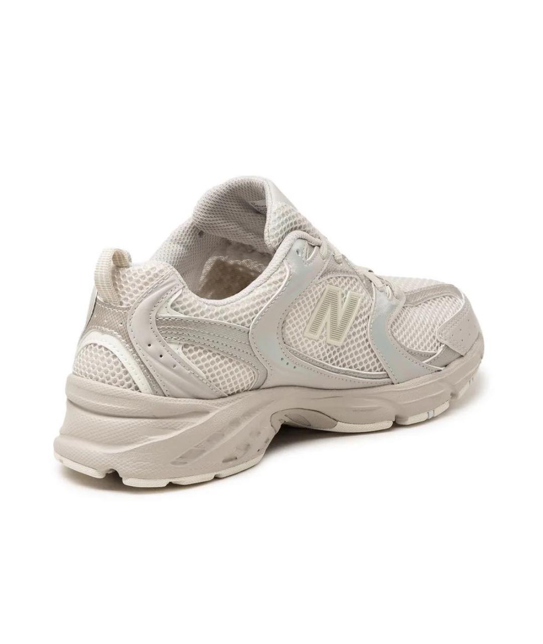 NEW BALANCE Бежевые текстильные кроссовки, фото 3