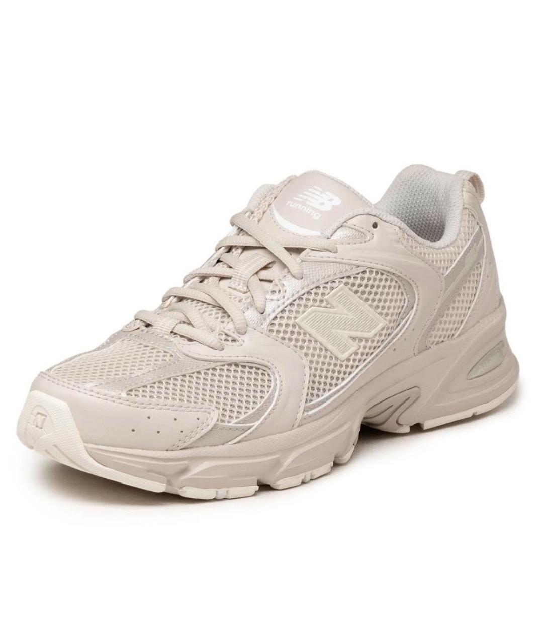 NEW BALANCE Бежевые текстильные кроссовки, фото 5