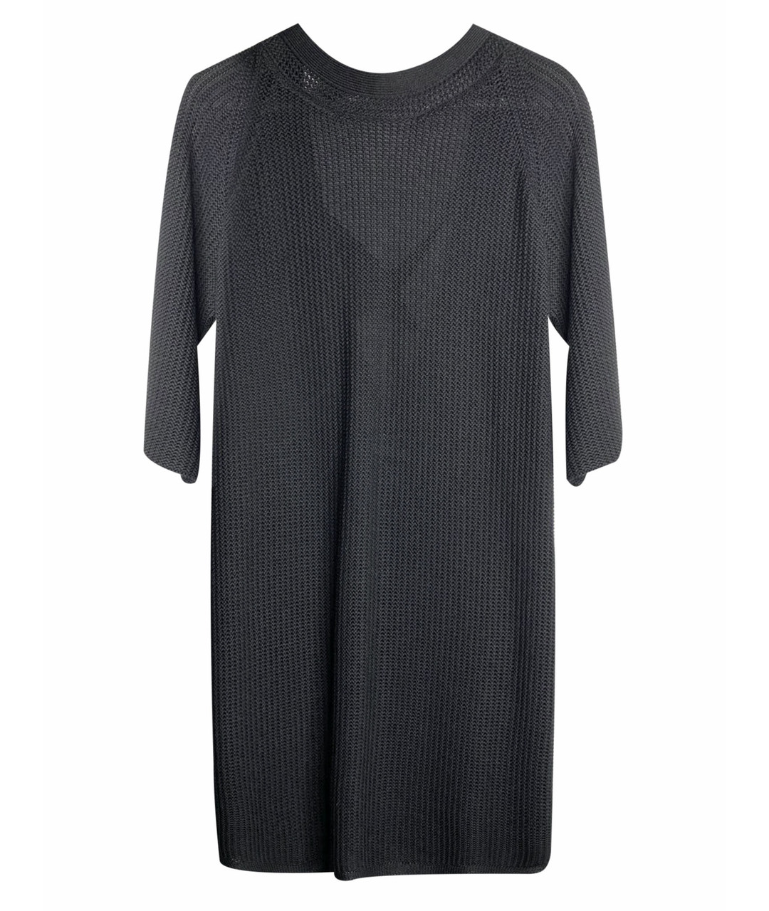 HERMES PRE-OWNED Черное шелковое повседневное платье, фото 1