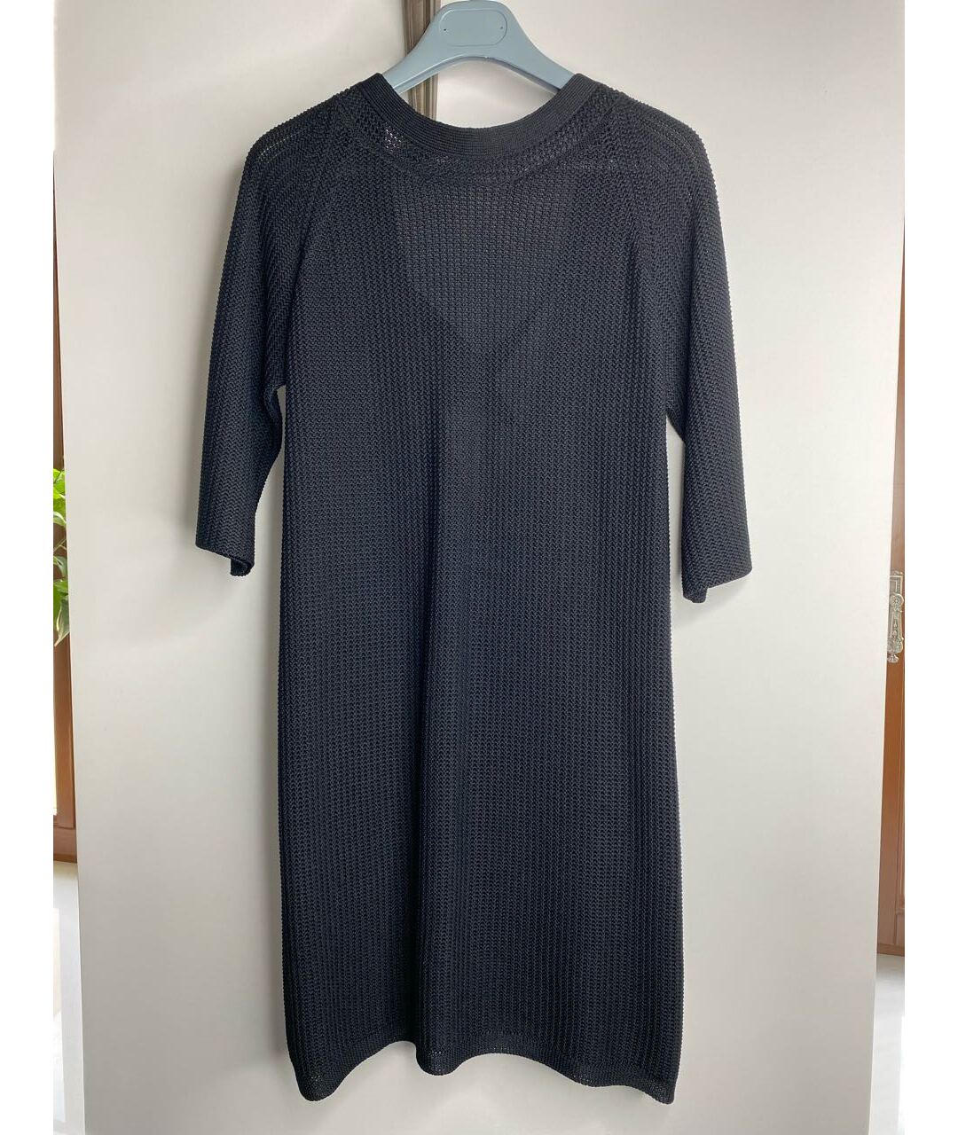 HERMES PRE-OWNED Черное шелковое повседневное платье, фото 6