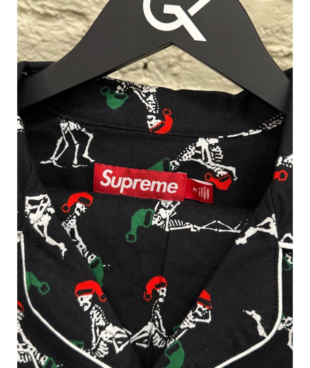 SUPREME Черная пижама, фото 4