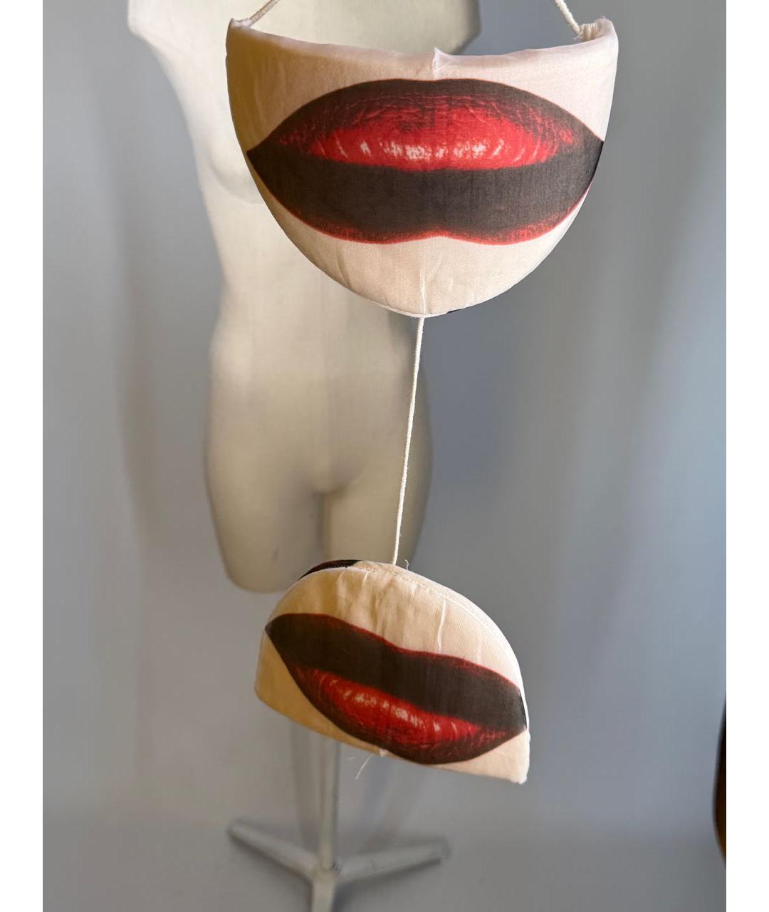 JEAN PAUL GAULTIER Мульти шелковый воротник, фото 9