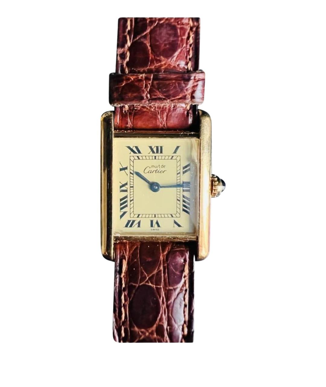 CARTIER Золотые часы, фото 1