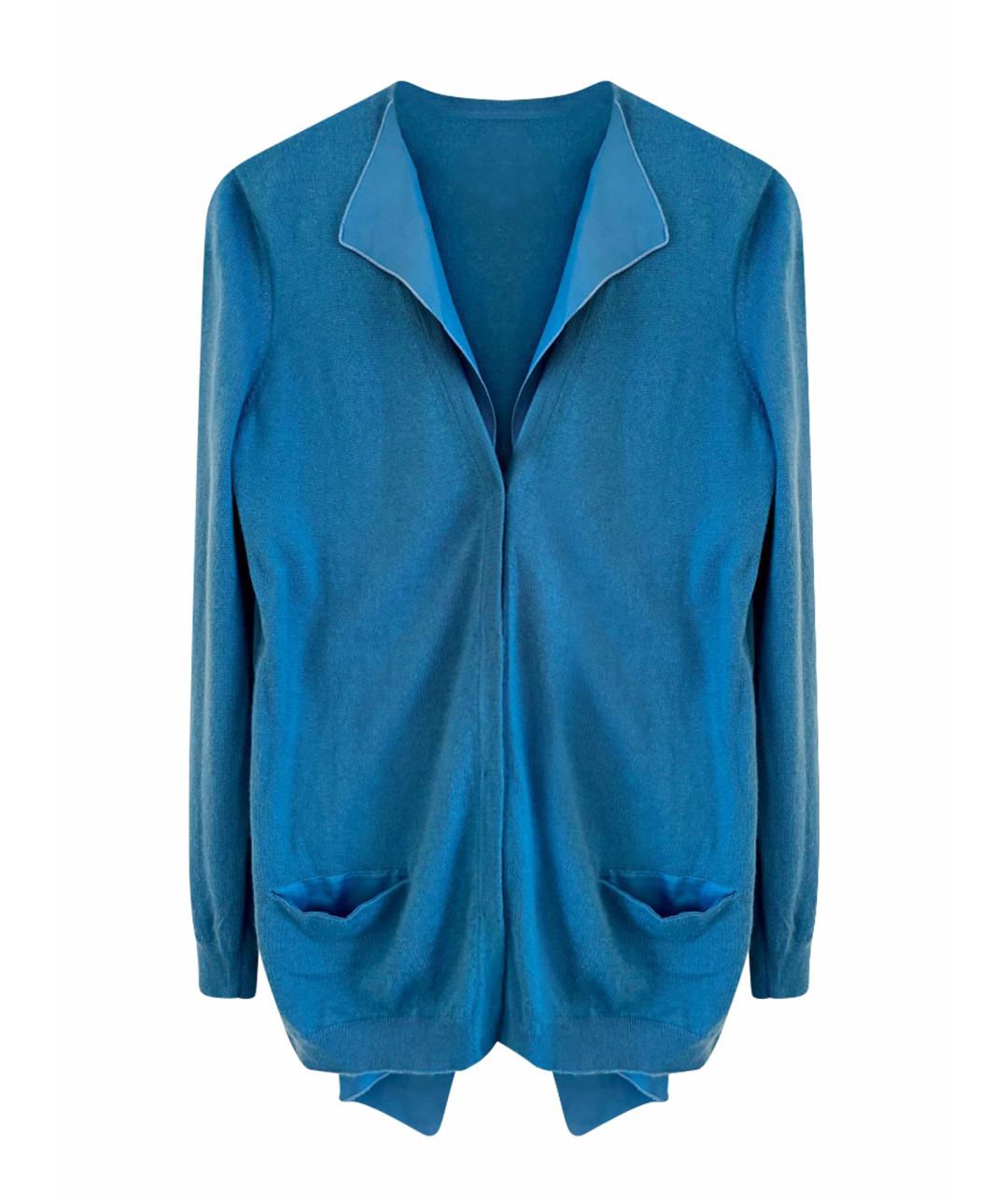 BOTTEGA VENETA Синий кашемировый кардиган, фото 1