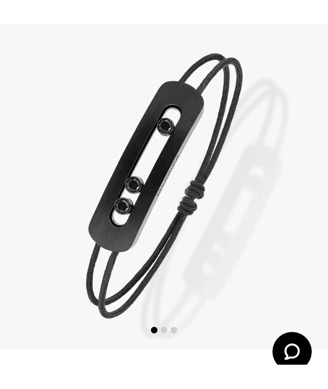 MESSIKA Черный карбоновый браслет, фото 4