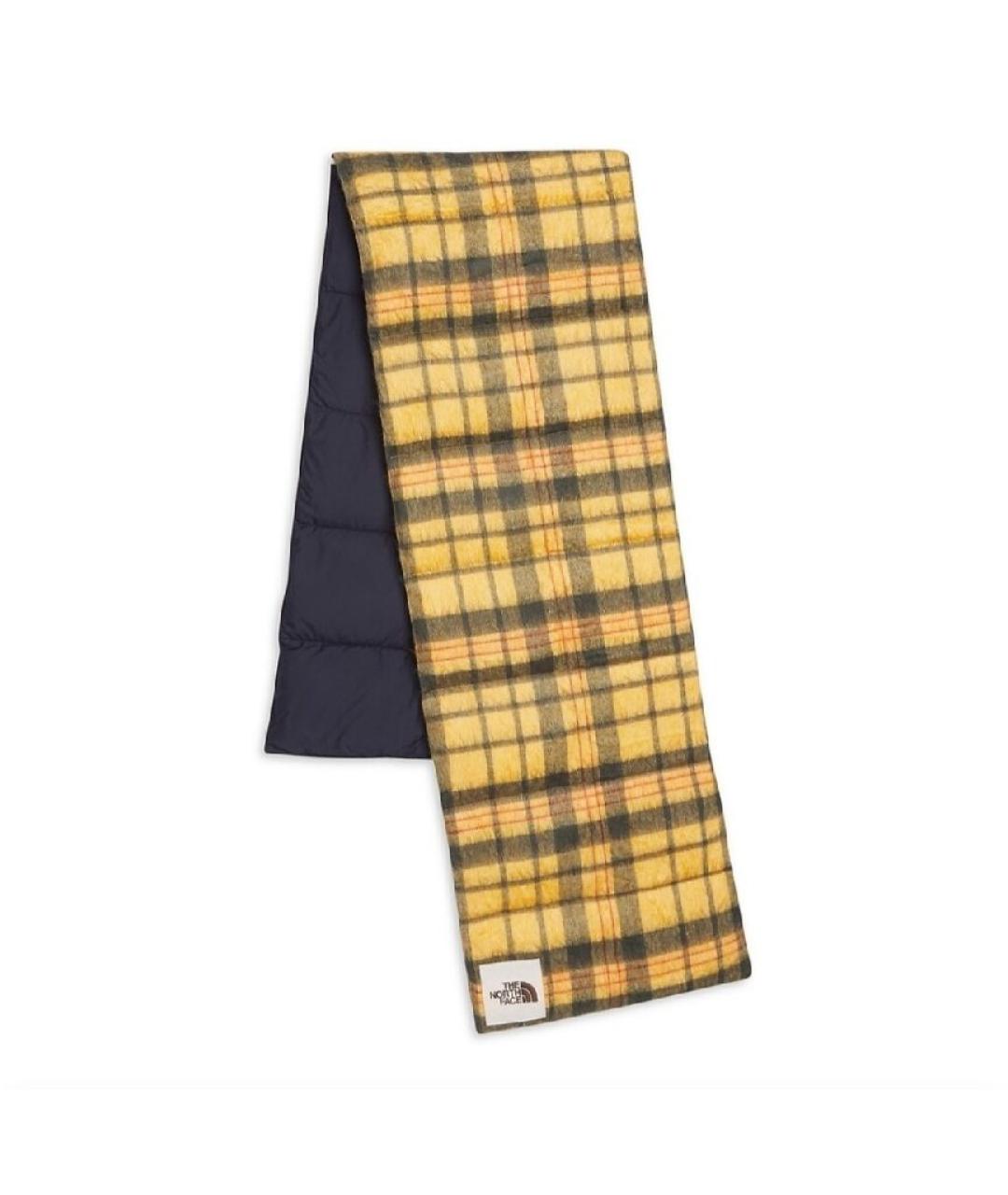 THE NORTH FACE Золотой шерстяной шарф, фото 8