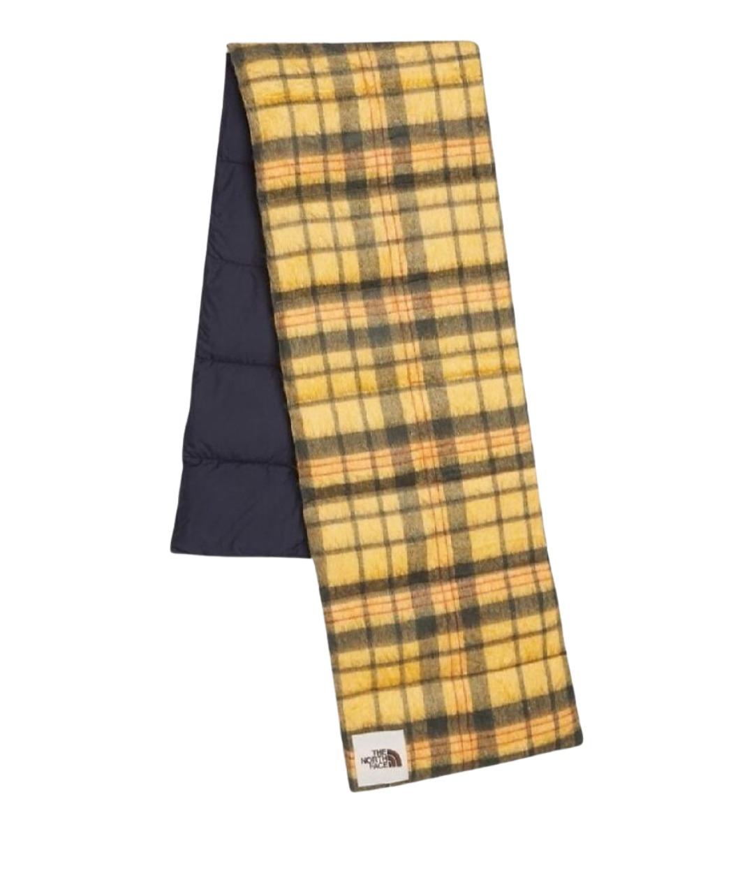 THE NORTH FACE Золотой шерстяной шарф, фото 1
