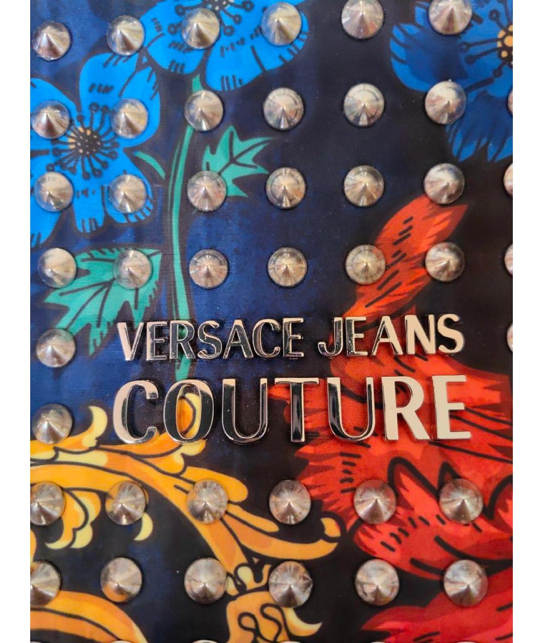 VERSACE JEANS COUTURE Мульти тканевая сумка тоут, фото 2