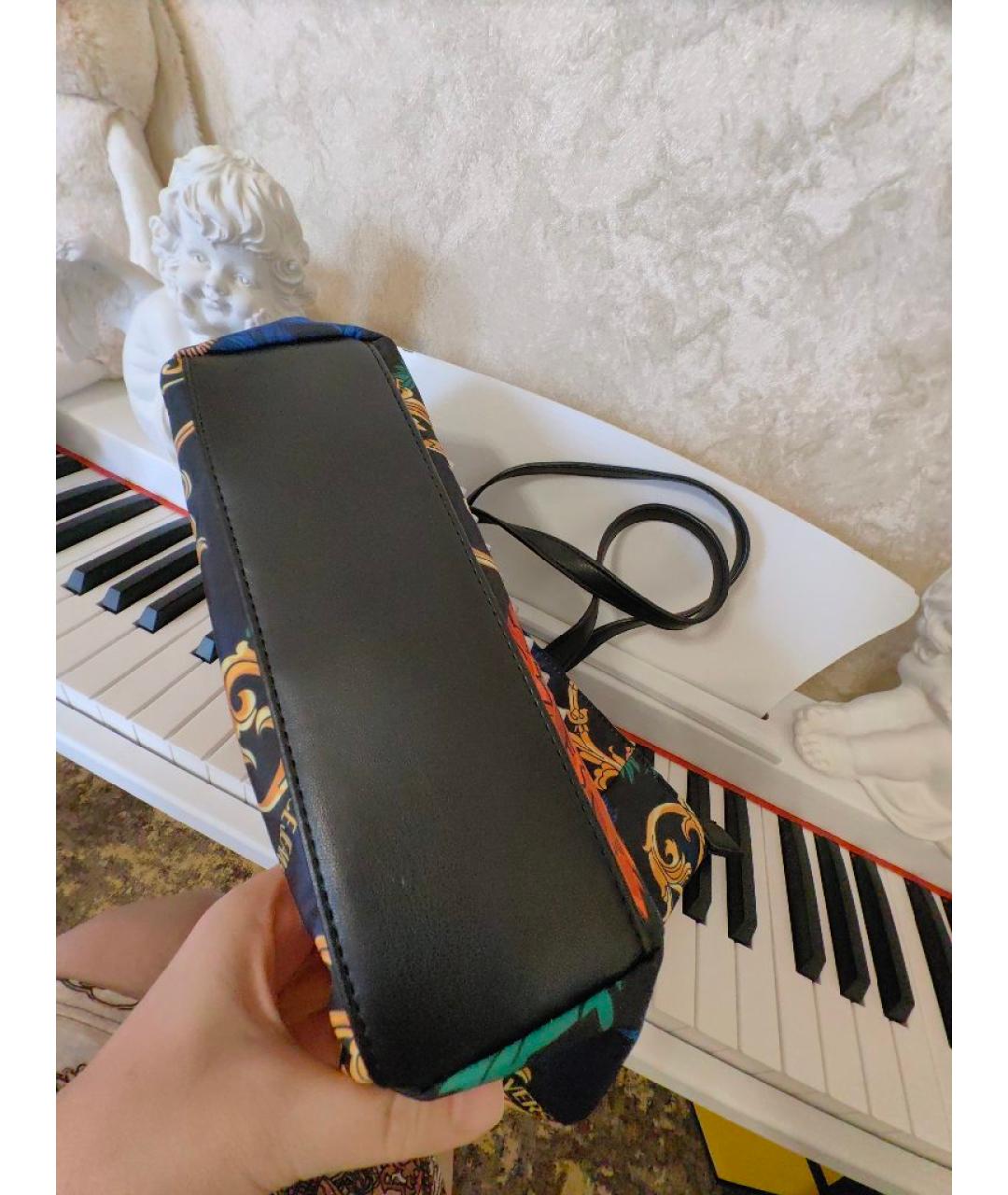 VERSACE JEANS COUTURE Мульти тканевая сумка тоут, фото 3