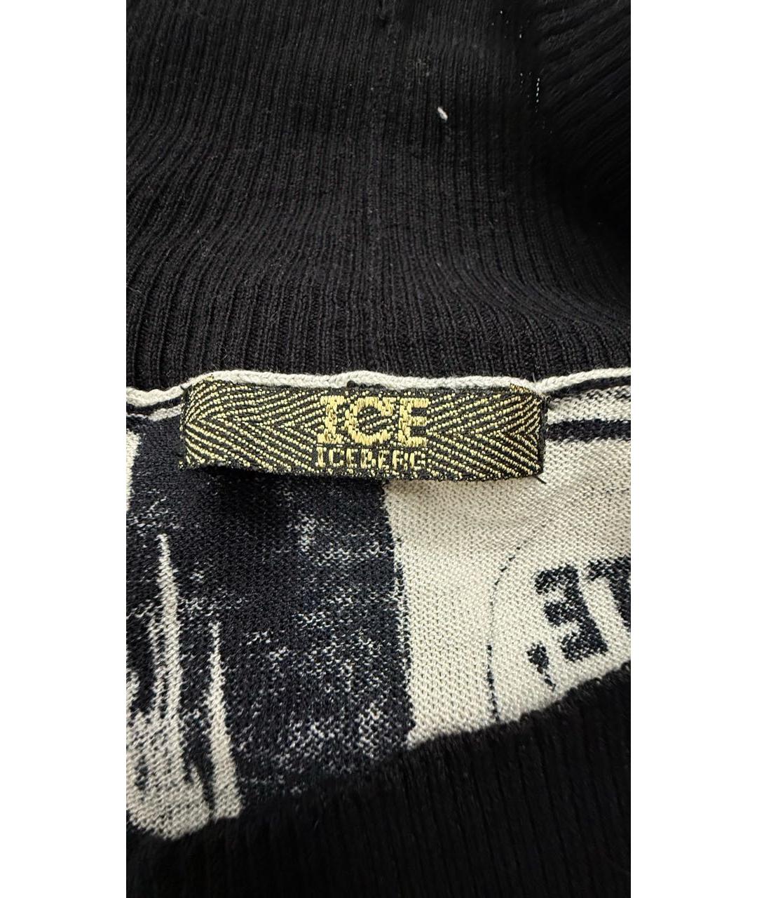 ICEBERG Мульти шелковый джемпер / свитер, фото 3
