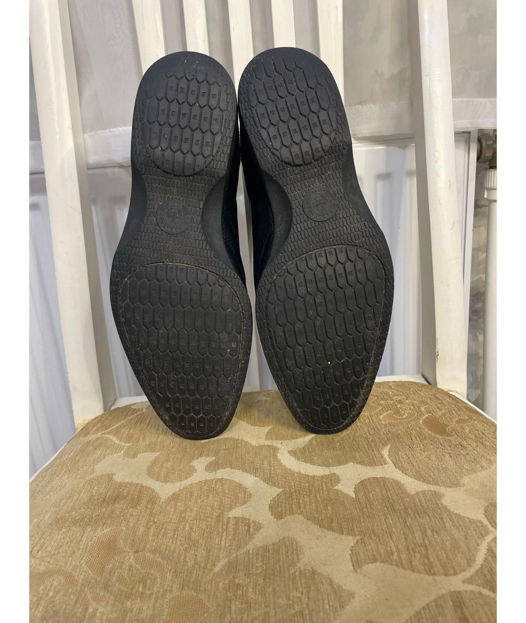 BALLY Черные кожаные высокие ботинки, фото 5