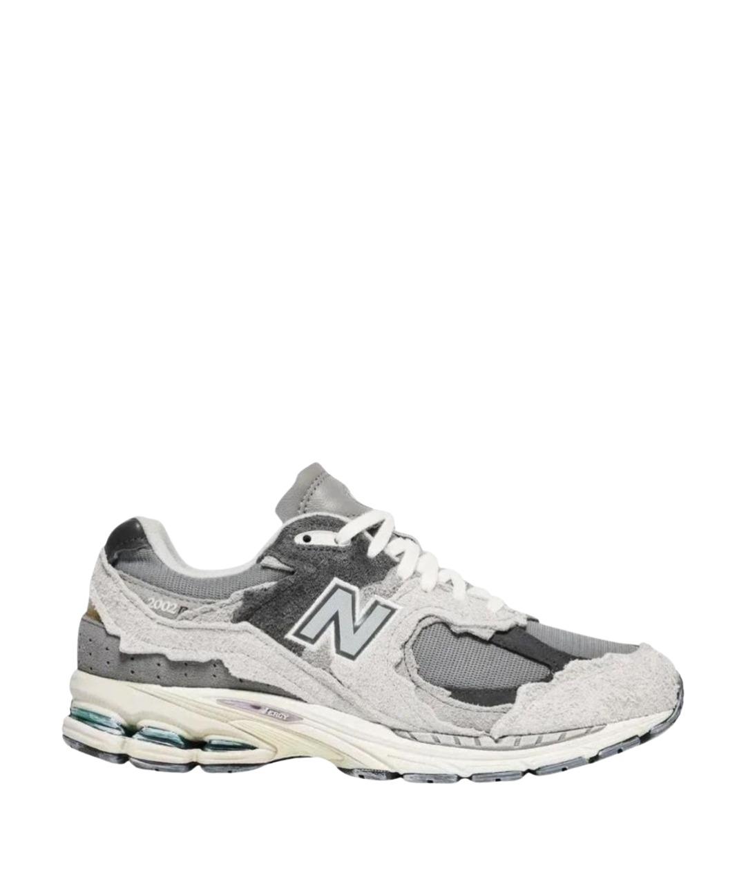 NEW BALANCE Серые текстильные кроссовки, фото 1