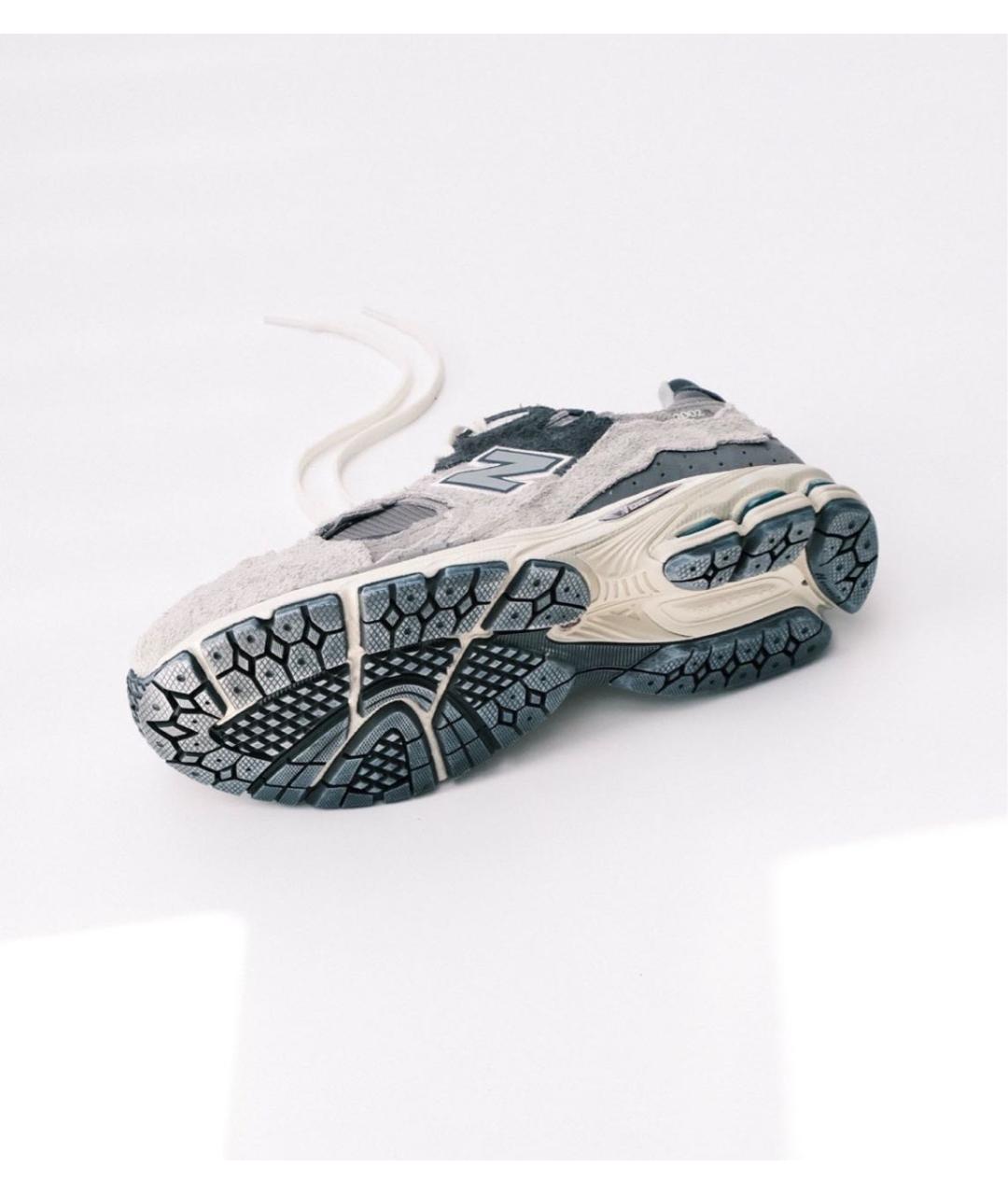 NEW BALANCE Серые текстильные кроссовки, фото 5