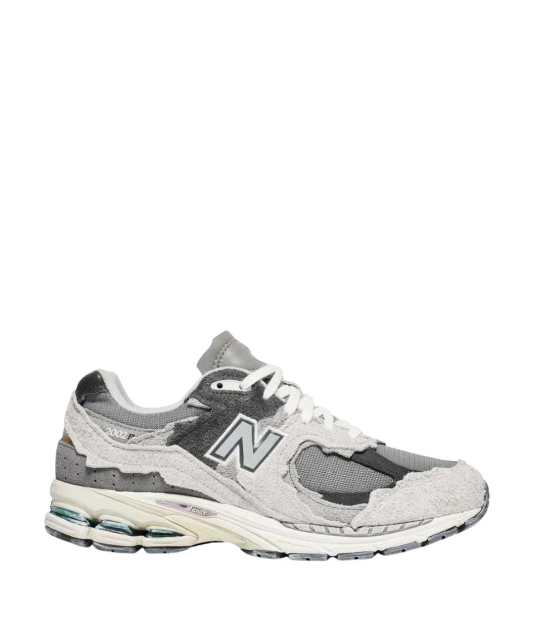 NEW BALANCE Серые текстильные кроссовки, фото 1