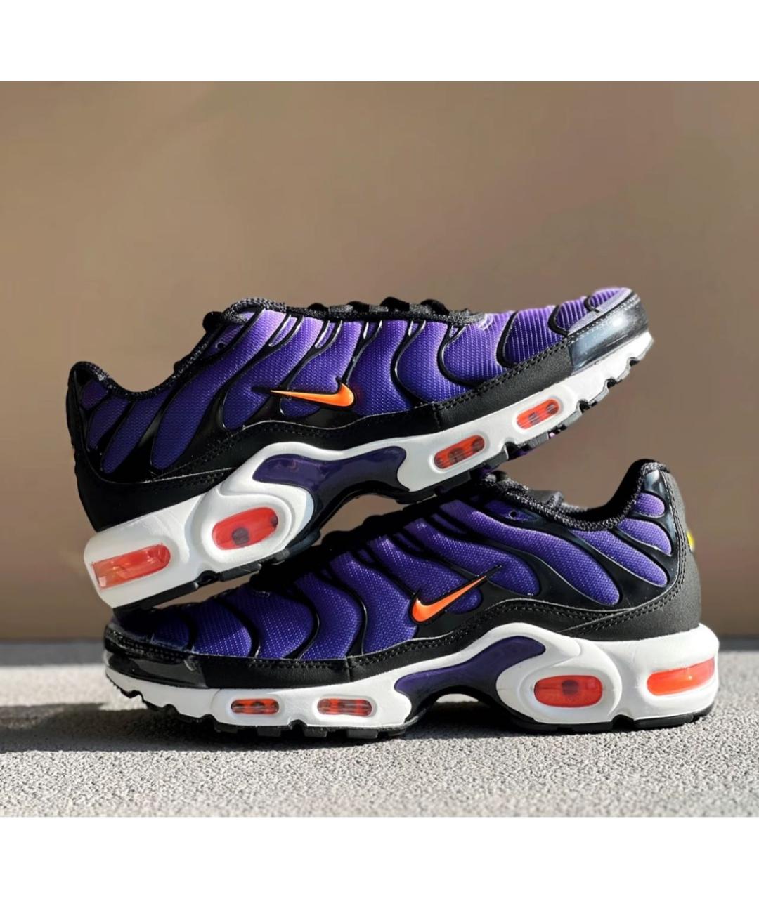 NIKE Фиолетовые низкие кроссовки / кеды, фото 4