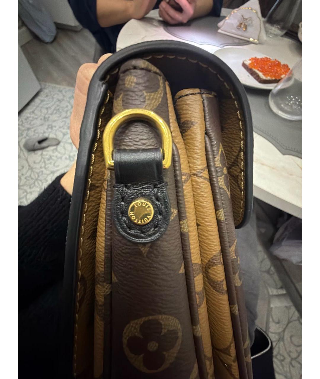 LOUIS VUITTON Коричневая сумка через плечо, фото 8