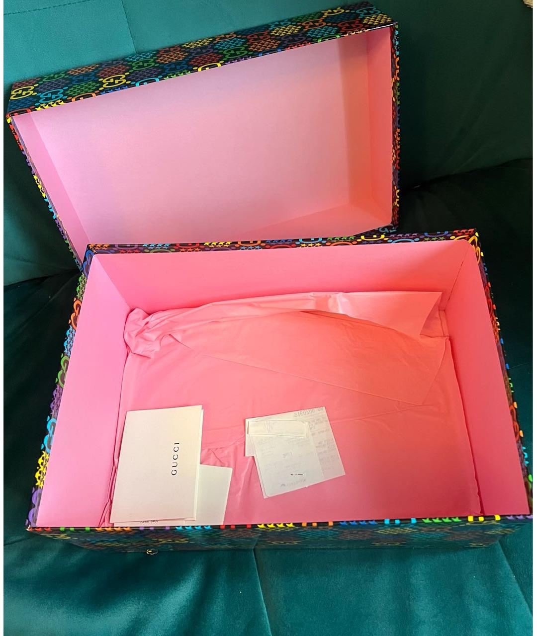 GUCCI Черная кожаная сумка через плечо, фото 5