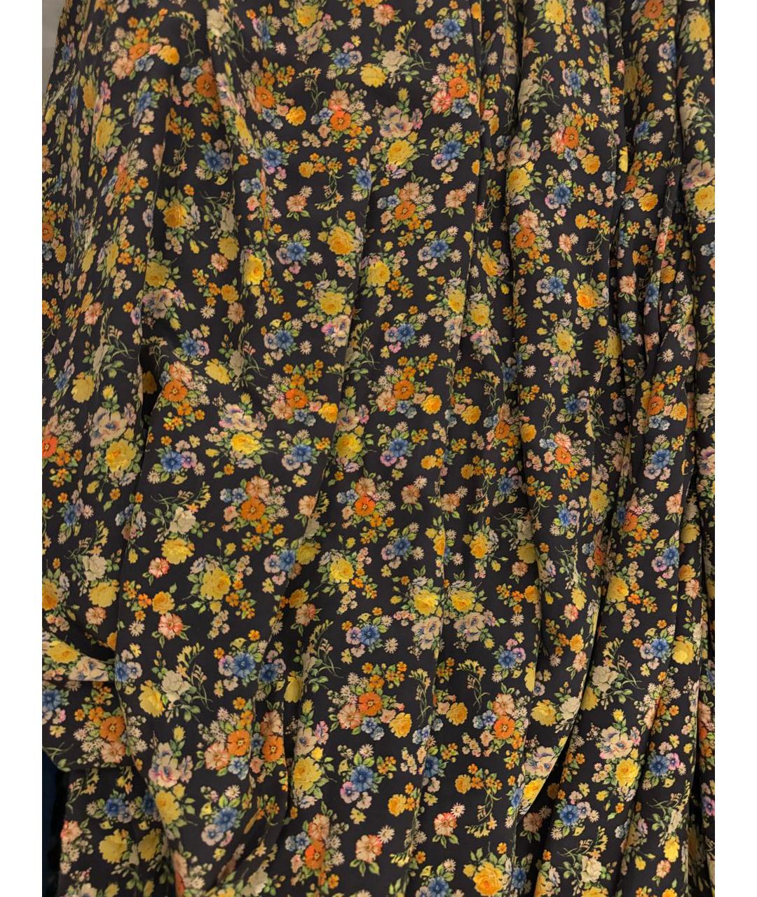 ULYANA SERGEENKO Черная меховая шуба, фото 4