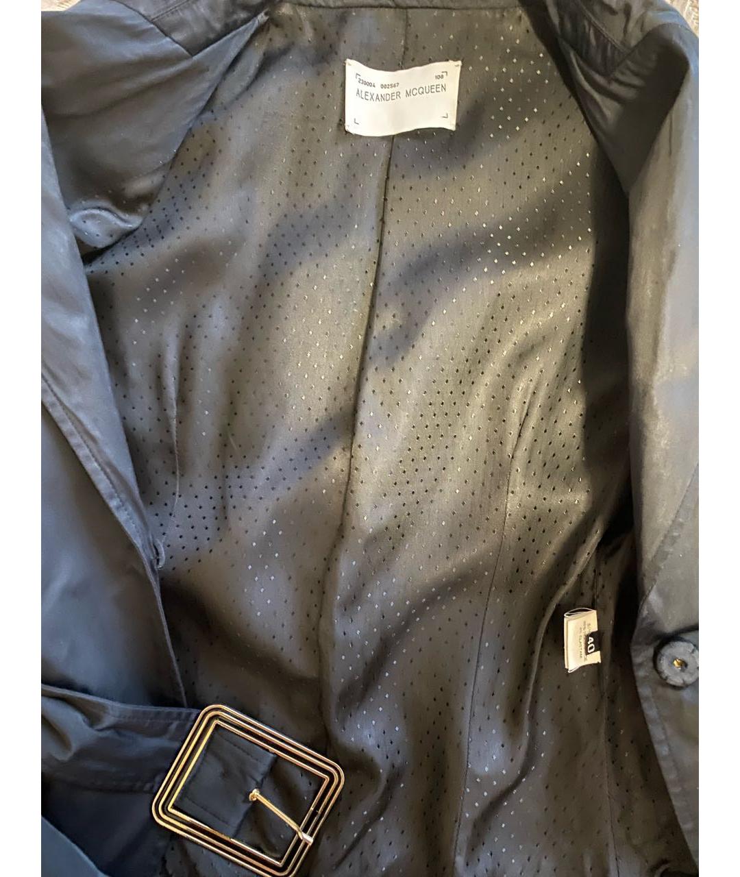 ALEXANDER MCQUEEN Черный жакет/пиджак, фото 3