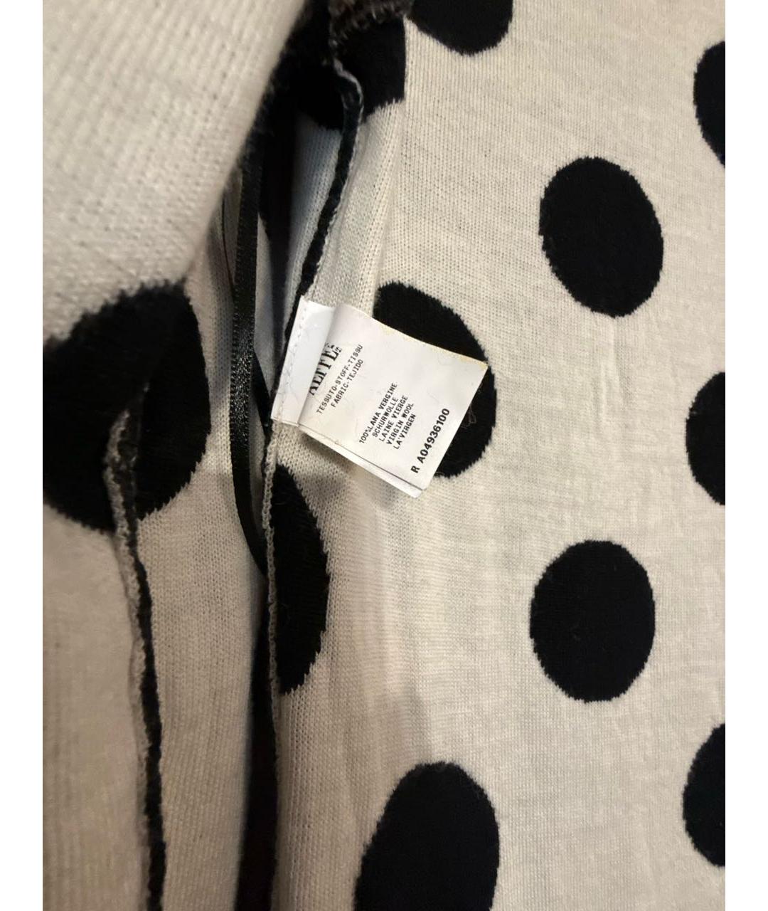 BOUTIQUE MOSCHINO Черное шерстяное платье, фото 6