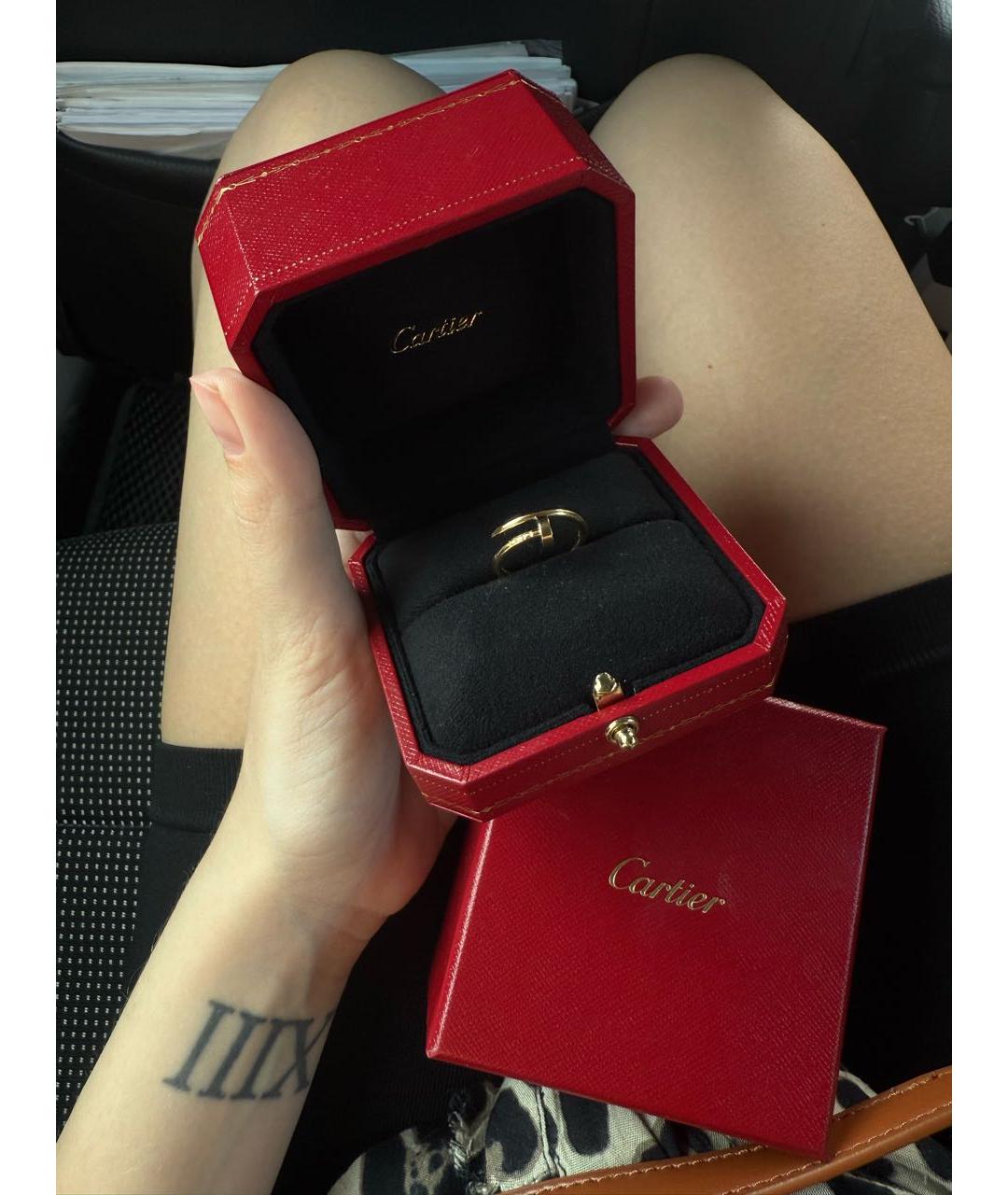 CARTIER Желтое кольцо из желтого золота, фото 4