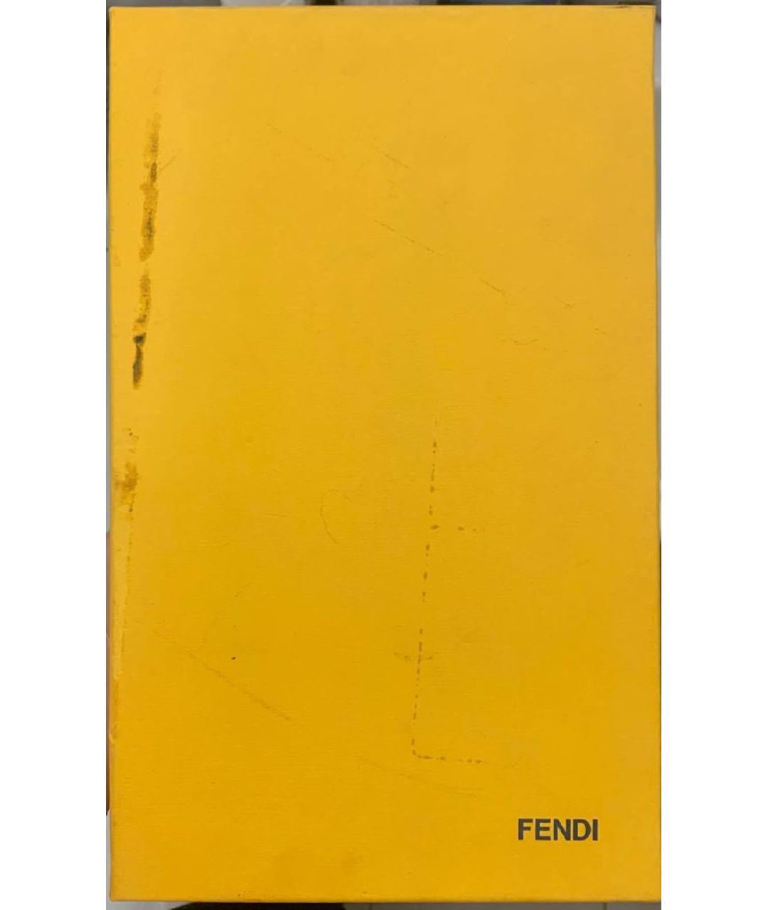 FENDI Коричневые туфли, фото 7