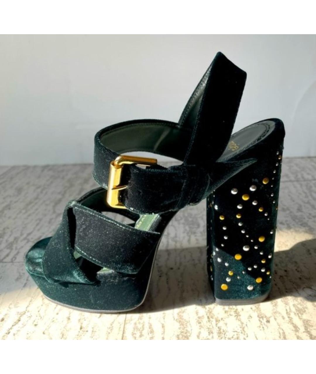 MAJE Зеленые босоножки, фото 7